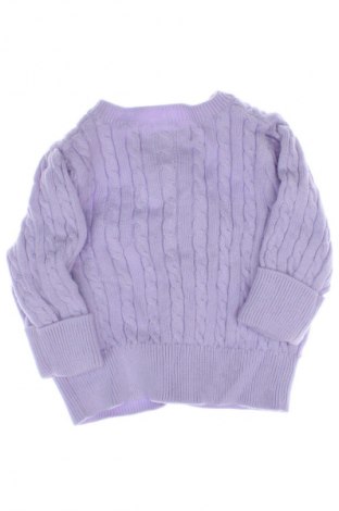 Kinder Strickjacke Ralph Lauren, Größe 2-3m/ 56-62 cm, Farbe Lila, Preis € 47,99