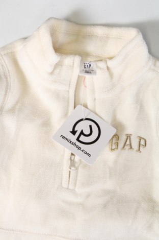 Детска поларена блуза Gap Baby, Размер 18-24m/ 86-98 см, Цвят Екрю, Цена 39,49 лв.