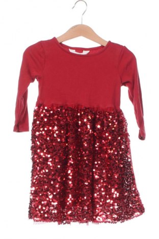 Dětské šaty  H&M, Velikost 2-3y/ 98-104 cm, Barva Červená, Cena  266,00 Kč