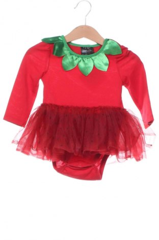 Kinderkleid H&M, Größe 2-3m/ 56-62 cm, Farbe Rot, Preis 6,49 €