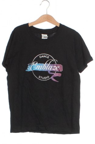 Kinder T-Shirt Gildan, Größe 7-8y/ 128-134 cm, Farbe Schwarz, Preis 6,14 €