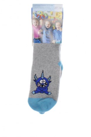 Kinder Socken Alive, Größe 5-6y/ 116-122 cm, Farbe Grau, Preis € 12,99