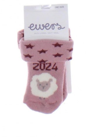 Kinder Socken Ewers, Größe 0-1m/ 50 cm, Farbe Rosa, Preis 12,99 €