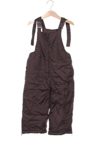 Kinderoverall für Wintersport, Größe 3-4y/ 104-110 cm, Farbe Braun, Preis € 5,99