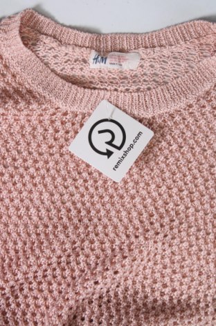 Dziecięcy sweter H&M, Rozmiar 14-15y/ 168-170 cm, Kolor Różowy, Cena 38,75 zł