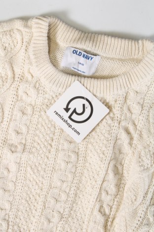 Dziecięcy sweter Old Navy, Rozmiar 11-12y/ 152-158 cm, Kolor ecru, Cena 73,99 zł