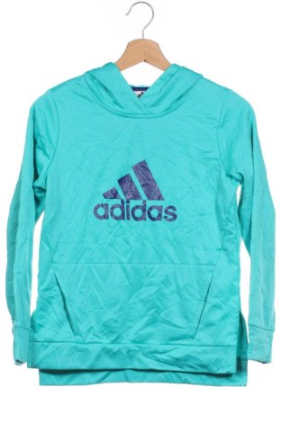 Gyerek sweatshirt Adidas, Méret 14-15y / 168-170 cm, Szín Zöld, Ár 10 499 Ft