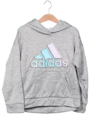 Детски суичър Adidas, Размер 6-7y/ 122-128 см, Цвят Сив, Цена 41,49 лв.