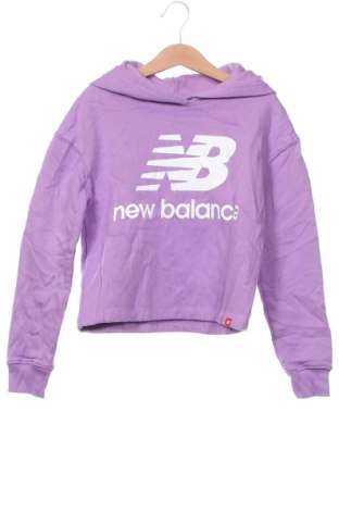 Детски суичър New Balance, Размер 7-8y/ 128-134 см, Цвят Лилав, Цена 41,49 лв.