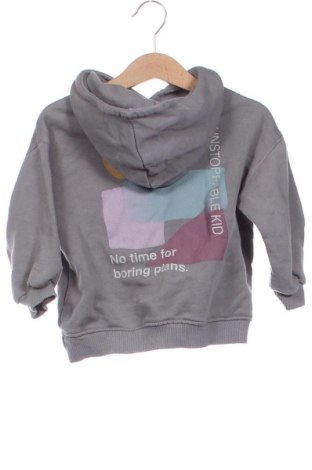 Kinder Sweatshirts Zara, Größe 18-24m/ 86-98 cm, Farbe Grau, Preis 11,05 €