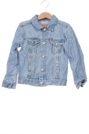 Geacă de blugi, pentru copii Levi's, Mărime 4-5y/ 110-116 cm, Culoare Albastru, Preț 100,99 Lei