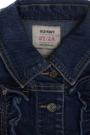 Dziecięca kurtka dżinsowa Old Navy, Rozmiar 1-2m/ 50-56 cm, Kolor Niebieski, Cena 102,99 zł