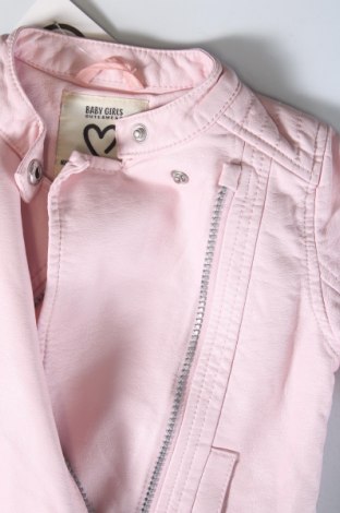 Kinder Lederjacke LC Waikiki, Größe 18-24m/ 86-98 cm, Farbe Rosa, Preis € 12,80