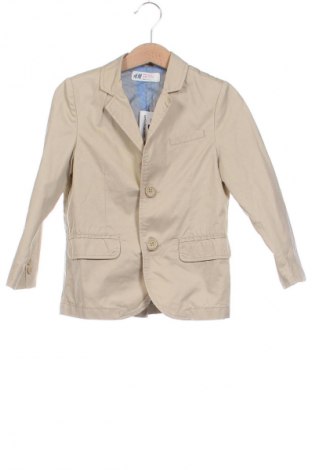 Kindersakko H&M, Größe 3-4y/ 104-110 cm, Farbe Beige, Preis € 6,99