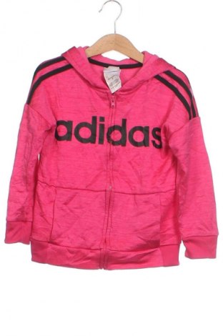 Παιδικό αθλητικό πάνω φόρμα Adidas, Μέγεθος 5-6y/ 116-122 εκ., Χρώμα Ρόζ , Τιμή 19,99 €