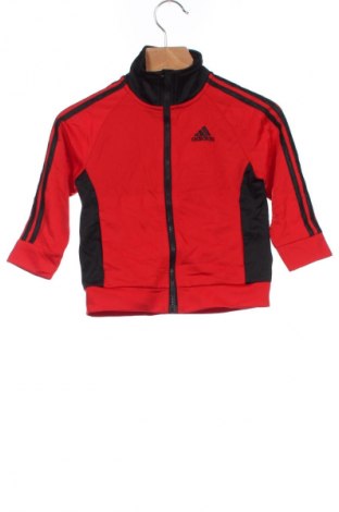 Dziecięca sportowa bluza Adidas, Rozmiar 12-18m/ 80-86 cm, Kolor Czerwony, Cena 92,99 zł