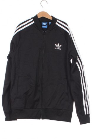 Детско спортно горнище Adidas Originals, Размер 12-13y/ 158-164 см, Цвят Черен, Цена 29,49 лв.