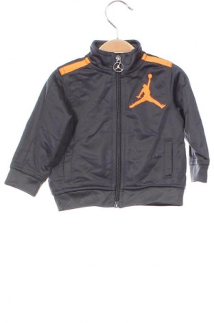 Bluză de trening, pentru copii Air Jordan Nike, Mărime 3-6m/ 62-68 cm, Culoare Gri, Preț 92,99 Lei