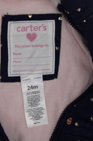 Παιδικό μπουφάν Carter's, Μέγεθος 18-24m/ 86-98 εκ., Χρώμα Μπλέ, Τιμή 48,99 €