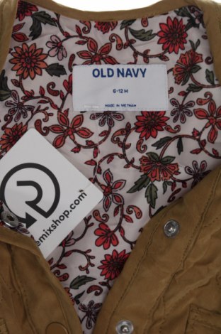 Παιδικό μπουφάν Old Navy, Μέγεθος 9-12m/ 74-80 εκ., Χρώμα  Μπέζ, Τιμή 16,49 €