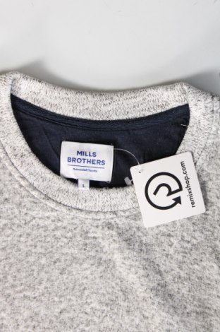 Bluză de bărbați Mills Brothers, Mărime L, Culoare Gri, Preț 41,99 Lei