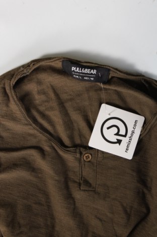 Pánske tričko  Pull&Bear, Veľkosť L, Farba Zelená, Cena  10,00 €