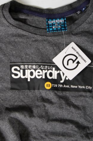 Ανδρική μπλούζα Superdry, Μέγεθος S, Χρώμα Γκρί, Τιμή 19,49 €