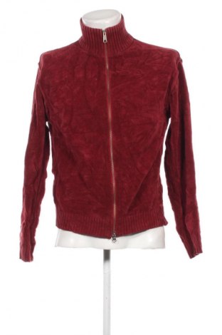 Herren Strickjacke Marlboro Classics, Größe M, Farbe Rot, Preis 43,49 €