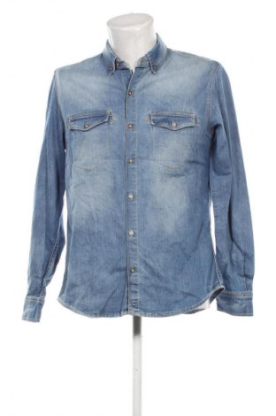 Herrenhemd H.E. By Mango, Größe L, Farbe Blau, Preis € 23,99