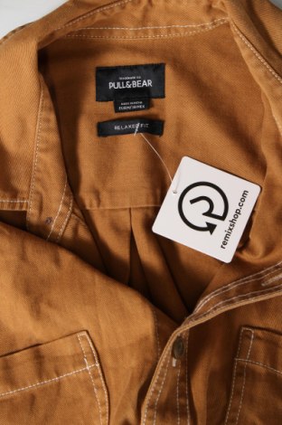 Pánska košeľa  Pull&Bear, Veľkosť M, Farba Hnedá, Cena  16,95 €