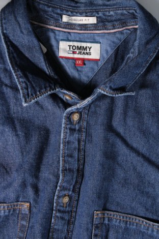 Cămașă de bărbați Tommy Jeans, Mărime XXL, Culoare Albastru, Preț 203,99 Lei