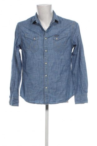 Herrenhemd Wrangler, Größe M, Farbe Blau, Preis € 28,07