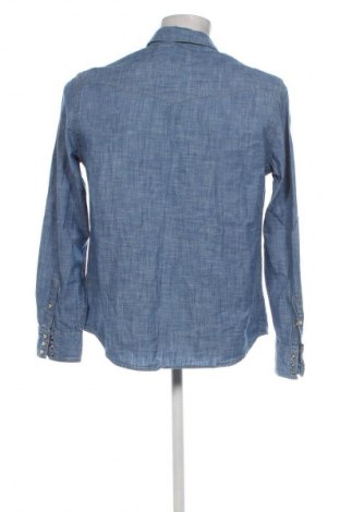 Herrenhemd Wrangler, Größe M, Farbe Blau, Preis € 28,07