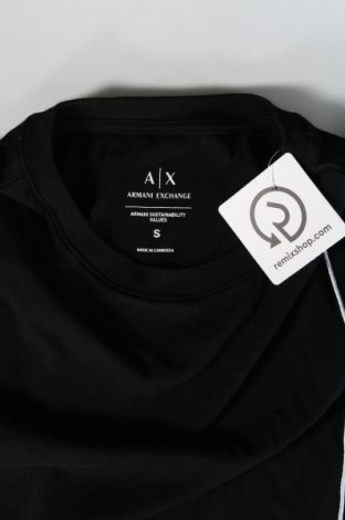 Мъжка тениска Armani Exchange, Размер S, Цвят Черен, Цена 41,00 лв.