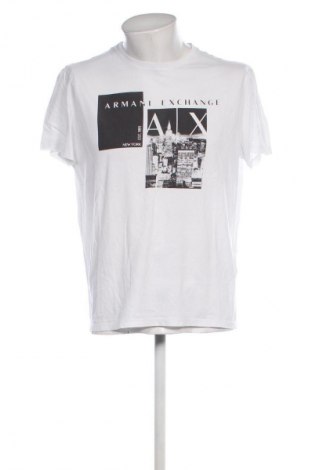 Ανδρικό t-shirt Armani Exchange, Μέγεθος L, Χρώμα Λευκό, Τιμή 20,97 €