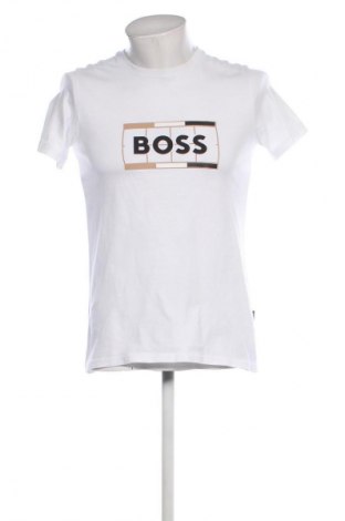 Męski T-shirt BOSS, Rozmiar S, Kolor Biały, Cena 142,53 zł