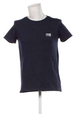 Ανδρικό t-shirt Cavalli Class, Μέγεθος L, Χρώμα Μπλέ, Τιμή 58,31 €