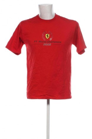 Herren T-Shirt Ferrari, Größe M, Farbe Rot, Preis € 17,39