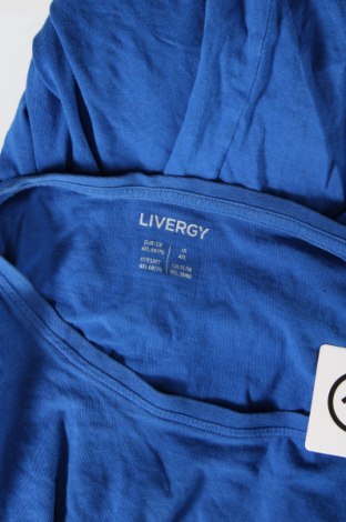 Ανδρικό t-shirt Livergy, Μέγεθος 4XL, Χρώμα Μπλέ, Τιμή 10,00 €