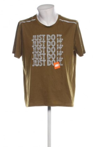 Ανδρικό t-shirt Nike, Μέγεθος XL, Χρώμα Πράσινο, Τιμή 13,81 €