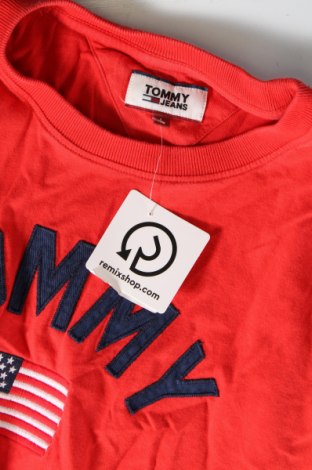 Pánske tričko  Tommy Jeans, Veľkosť L, Farba Červená, Cena  17,00 €