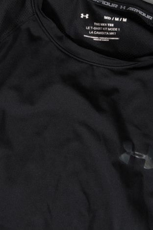 Ανδρικό t-shirt Under Armour, Μέγεθος M, Χρώμα Μαύρο, Τιμή 14,00 €