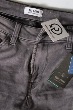 Herren Jeans Only & Sons, Größe L, Farbe Grau, Preis € 31,68