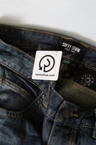 Pánské džíny  Savvy Denim, Velikost L, Barva Modrá, Cena  389,00 Kč