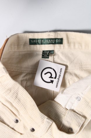 Pánské manšestráky  Lauren Jeans & Co, Velikost S, Barva Krémová, Cena  2 489,00 Kč