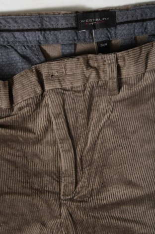 Pantaloni raiați de bărbați Westbury, Mărime XL, Culoare Maro, Preț 79,99 Lei