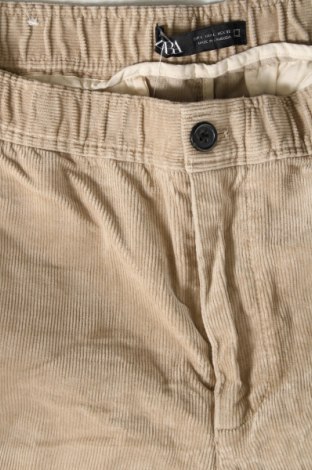 Herren Cordhose Zara, Größe L, Farbe Beige, Preis 18,99 €