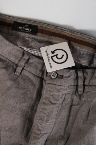 Pantaloni de bărbați Mason's, Mărime L, Culoare Gri, Preț 223,99 Lei