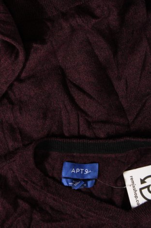 Herrenpullover Apt.9, Größe L, Farbe Rot, Preis 14,99 €