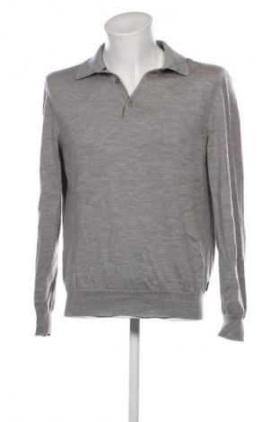 Herrenpullover BOSS, Größe L, Farbe Grau, Preis 95,99 €